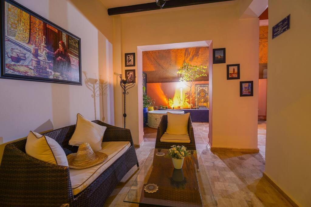 Darsublime Au Coeur De Marrakech Jacuzzi Prive Appartement Marrakesh Buitenkant foto