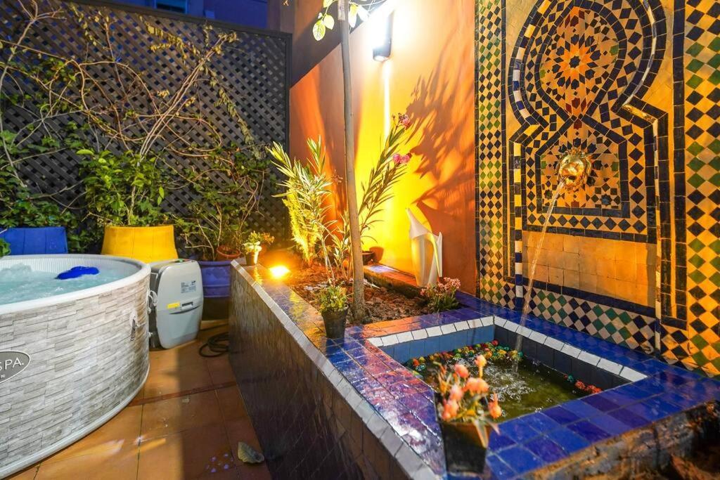 Darsublime Au Coeur De Marrakech Jacuzzi Prive Appartement Marrakesh Buitenkant foto