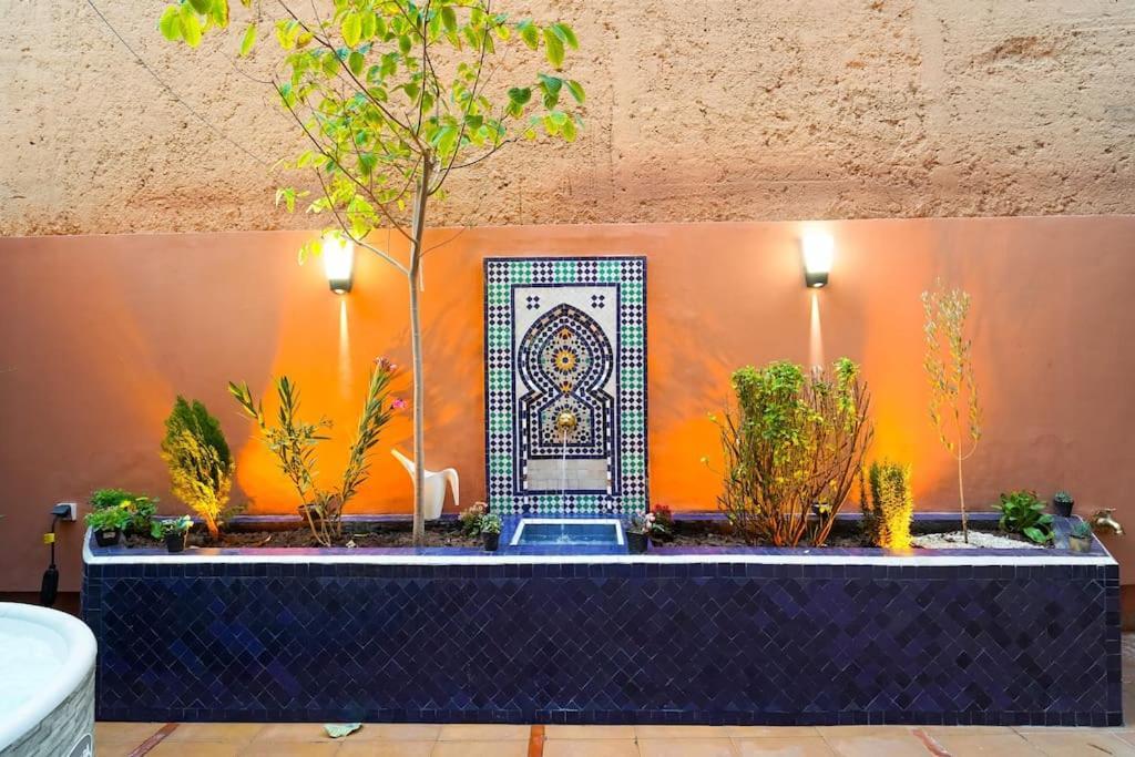 Darsublime Au Coeur De Marrakech Jacuzzi Prive Appartement Marrakesh Buitenkant foto